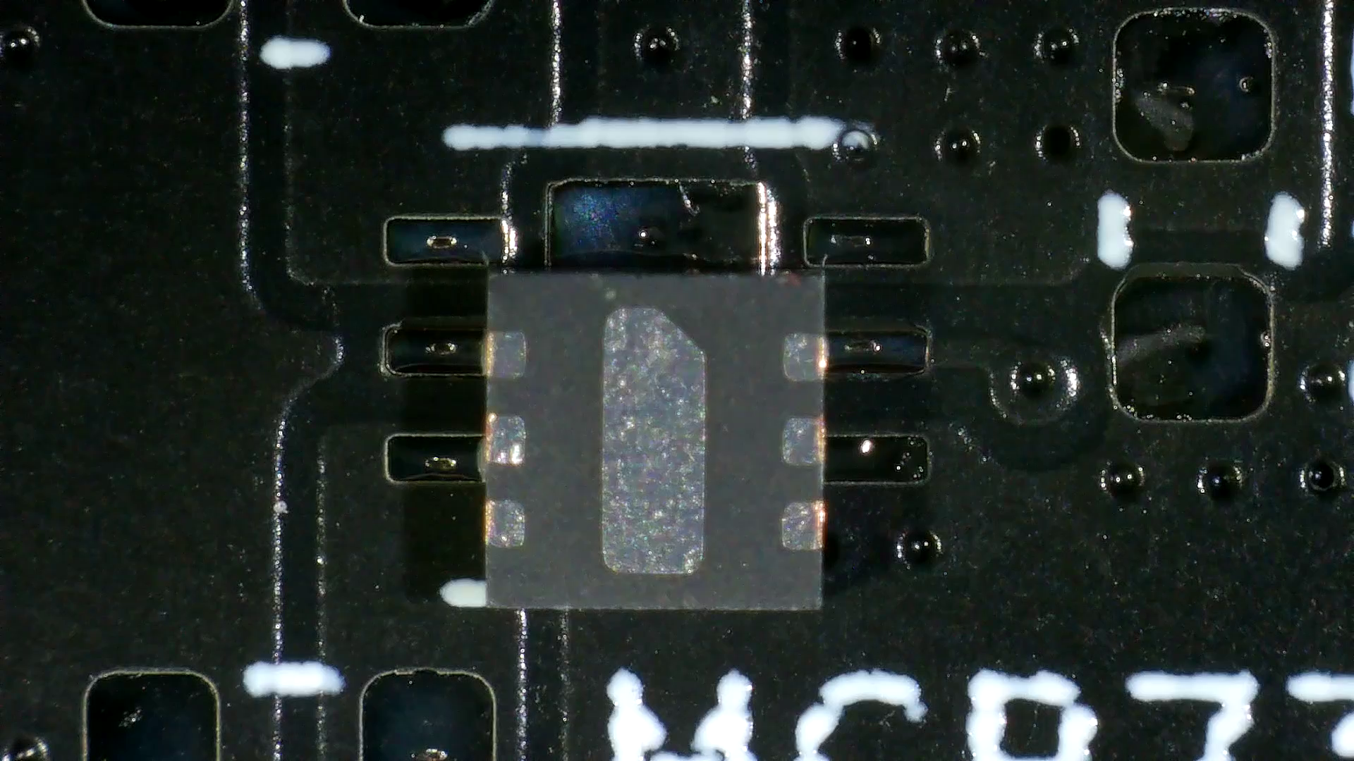 It's clear the IC would not make good contact with the pads as there are only about 100 micron or so overlap between inner edge of the pad and outer edge of the IC's contacts. The thermal pad is also way to big and close to the IC's contacts.